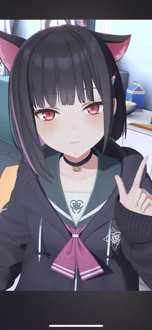 ブルアカふぇす終わりのスイーツ部打ち上げに後から合流するから先に先生に会いに来てくれる杏山カズサ…疲れてるだろうからってトリニティの老舗のアーモンドチョコくれる杏山カズサ…先生のことを凄く気にかけてくれる… 