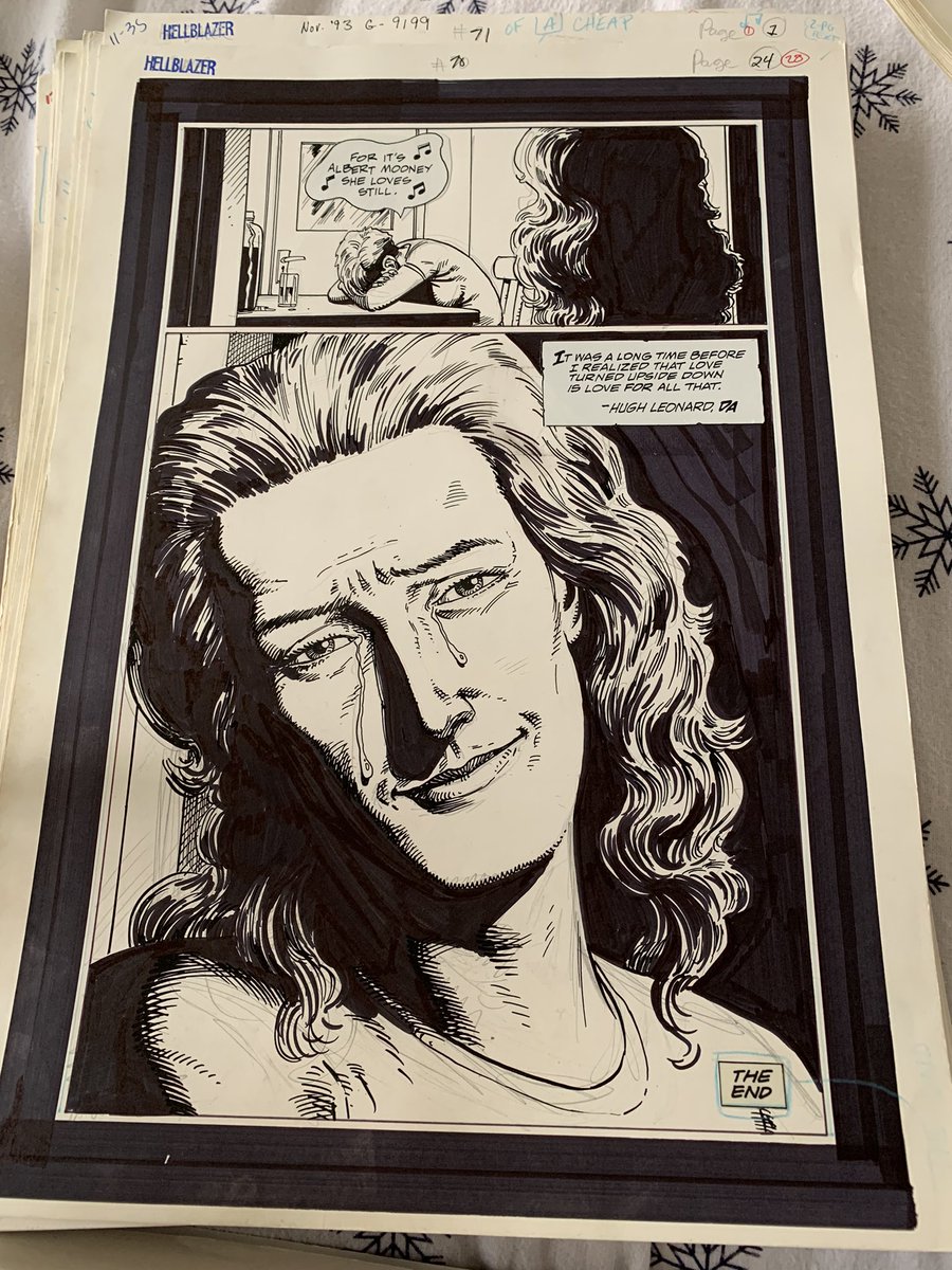 SDillonExhibs's tweet photo. Got to love a bit of Hellblazer on a Sunday afternoon #hellblazer #heartland #johnconstantine #kit #garthennis #stevedillon #dccomics https://t.co/W3PN0jPBy6