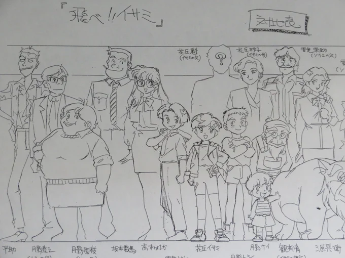 描いている人たちはテレビの向こう側の人が分からないので「見てくれているのかなぁ。視聴率どうなんだろ」などと思いながら必死に描いているので「好きなアニメ」と言われたら嬉しいです。
#飛べイサミ 