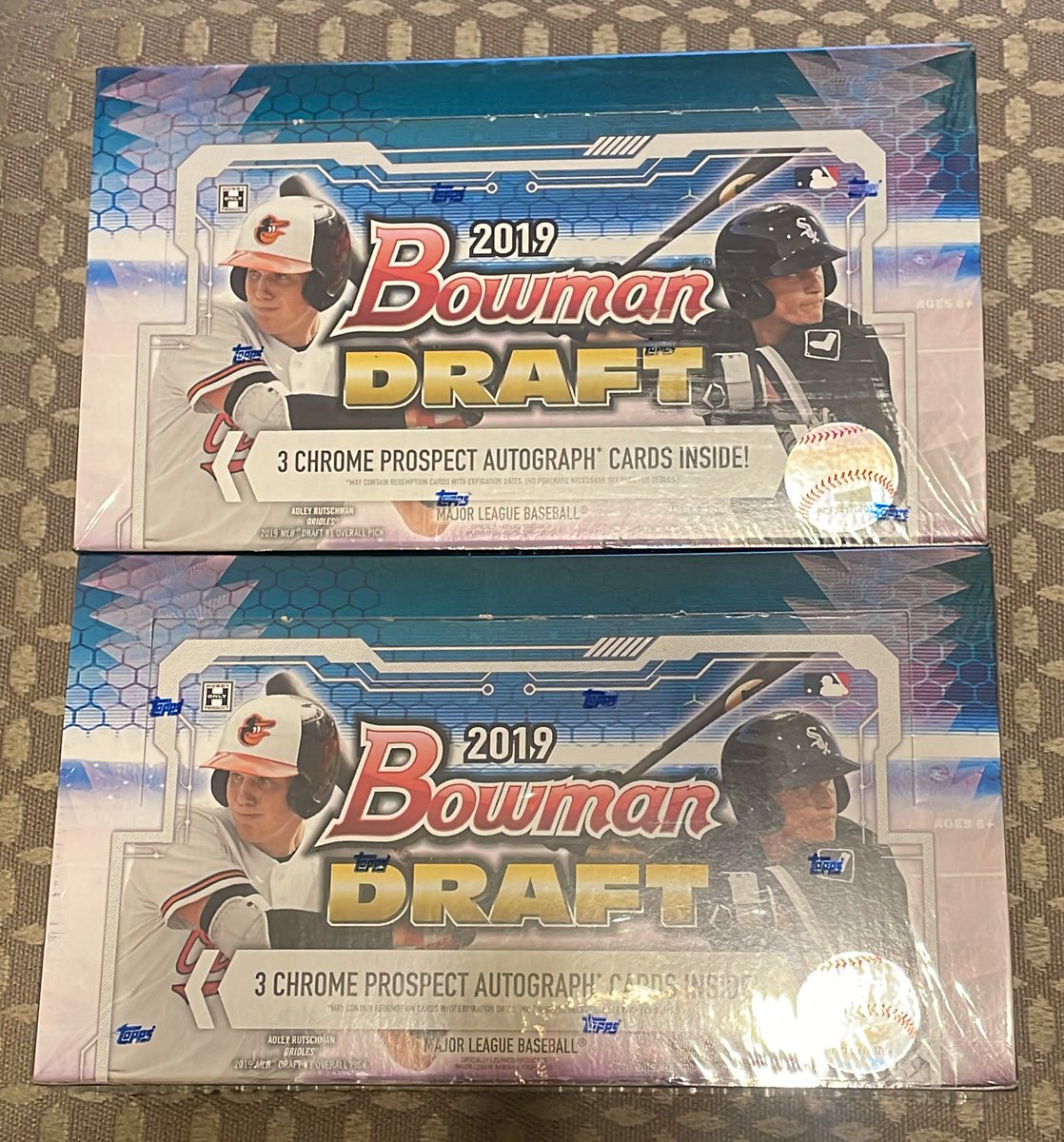 Good Morning!

Closing up shop for a while starting next Monday. 

Last shipping day for me is this Saturday 1/27

Still have a few things left for sale if you have had your eye on something:

2017 Optic Mega Football
2019 Bowman Draft Jumbo
2019 Bowman Draft Sapphire
2022 Bowman