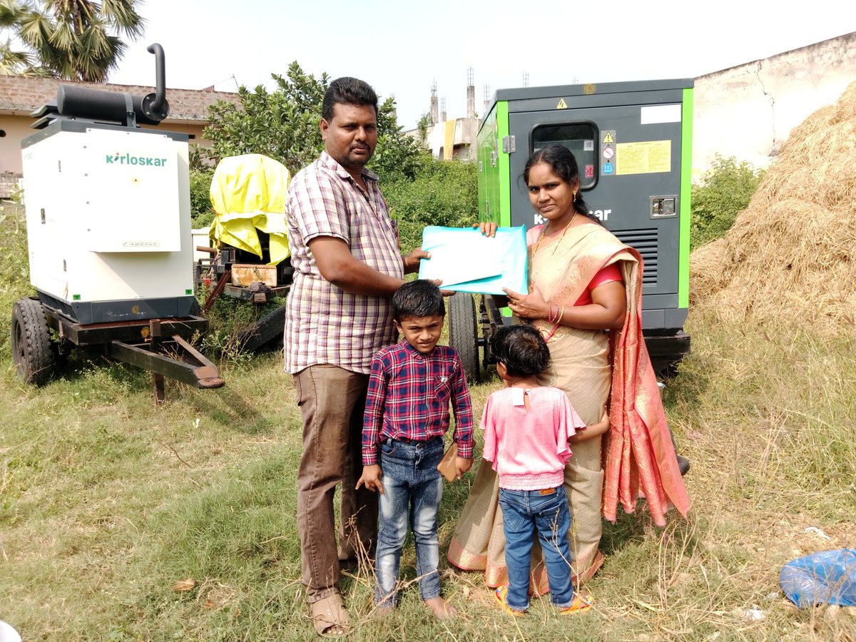 srinivasagenset's tweet photo. Recent Supply of 10kVA & 30kVA #Kirloskar #iGreen #Diesel #Generator Set at #Duggirala #Guntur #District #AndhraPradesh
For more details visit us https://t.co/5NeryDhF5r or call us 9581633000
#AndhraPradesh #Telangana #Hyderabad #everyone #Secundrabad #vijayawada #eluru https://t.co/r7jn39HVte