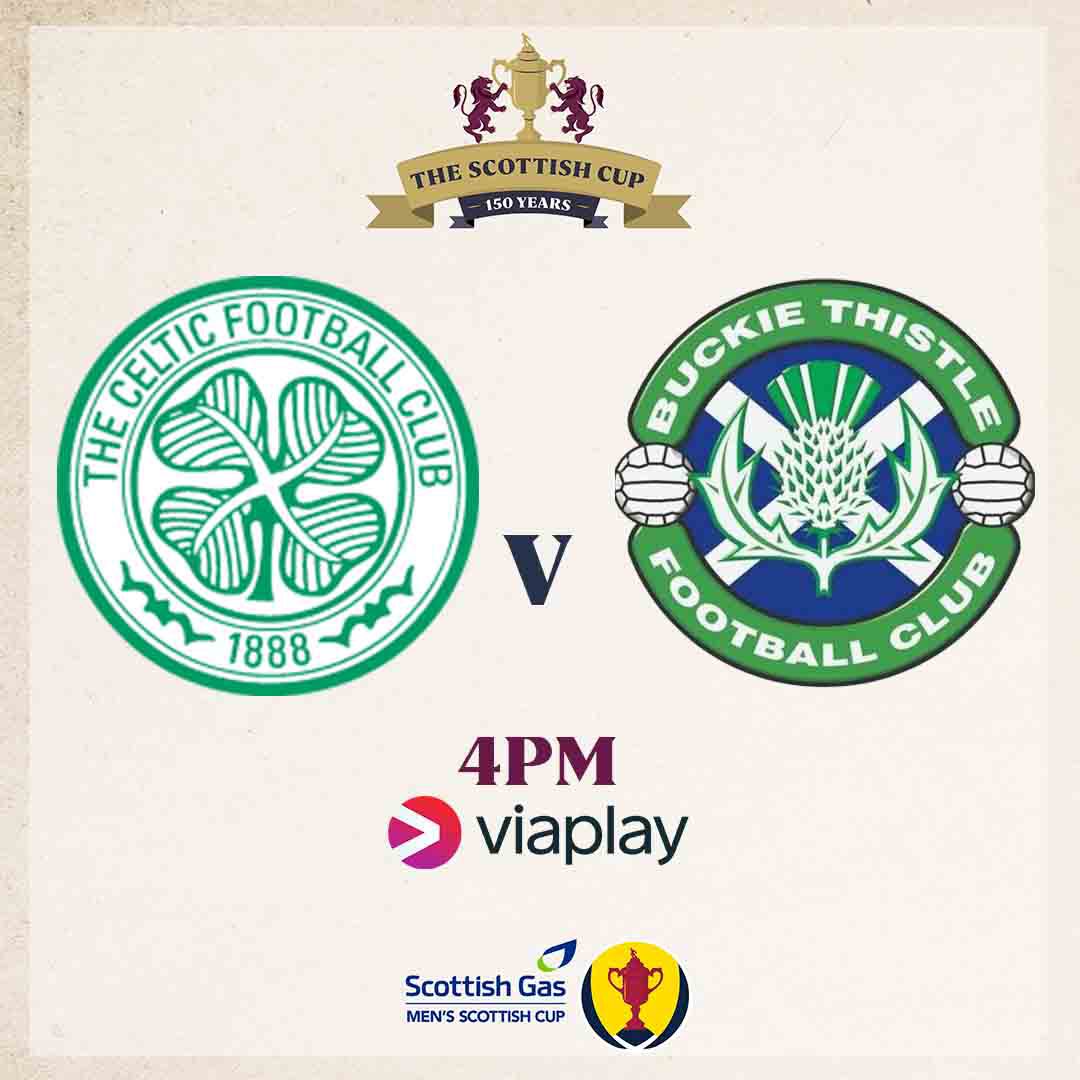 TiersBeneathPod's tweet photo. A massive best of luck to @BuckieThistle from everyone at Tiers Beneath in their quest to defeat reigning champions @CelticFC in the @ScottishCup this afternoon!

What an occasion! https://t.co/ybXD05UQTT