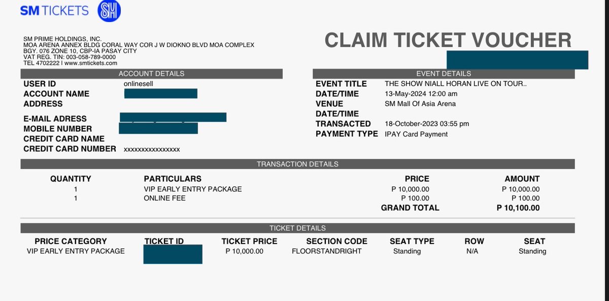 tidesola25's tweet photo. SELLING (1) VIP EARLY ENTRY PACKAGE (Floor Standing Right) for Php 10,100

RFS: Extra ticket

pm me for inquiries !<3

#NiallHoran https://t.co/HWByniQ0S4