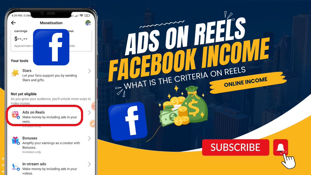 Ads on Reels থেকে সবাই ইনকাম করছে? How to Earn Money from Facebook Reels | Ads on Reels Income
#AdsOnReels #EarnMoneyOnline

Video Link: youtu.be/IKilFjojp5k