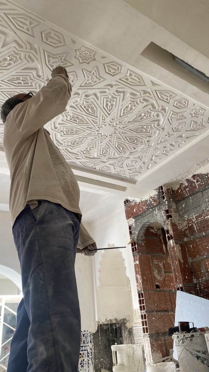 COURT__YARD's tweet image. #Moroccan_Architecture Behind the scenes!
