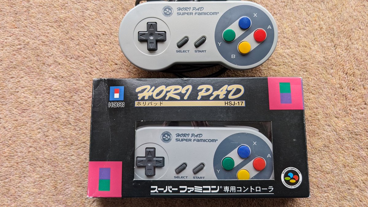 I had no idea that I owned a boxed Hori pad for the Super Famicom, but there you go.

Anyone else suffer from game related amnesia?