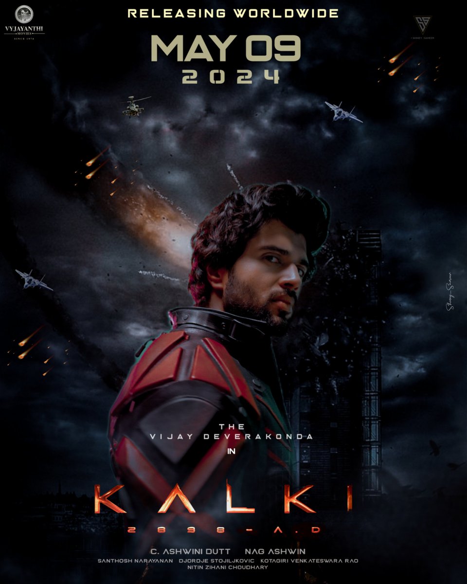 ShineySameer's tweet photo. The story that ended 6000 years ago.
𝐁𝐞𝐠𝐢𝐧𝐬 𝐌𝐚𝐲 𝟗𝐭𝐡, 𝟐𝟎𝟐𝟒.   
#Kalki2898AD 

DESIGN: - @ShineySameer 

As Articles Sounding High #VijayDeverakonda Doing A Cameo In KALKI 

@TheDeverakonda #VijayDeverakonda  
#Kalki2898ADonMay9 @nagashwin7 https://t.co/bu6RNaMXR7