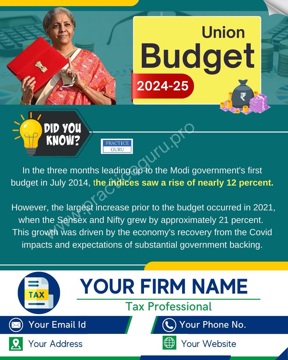practice_guru's tweet photo. #UnionBudget2024 Branding posters from #OneClickBranding https://t.co/5vXtb9XsZx