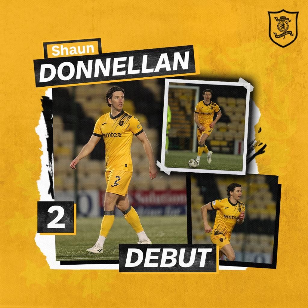 👏🏻 𝐋𝐢𝐯𝐢𝐧𝐠𝐬𝐭𝐨𝐧 𝐃𝐞𝐛𝐮𝐭

<a href="/shaun_donnellan/">Shaun Donnellan</a> made his debut for the club in yesterday’s 2-1 victory in the <a href="/ScottishCup/">Scottish Gas Scottish Cup</a> against Raith Rovers

Here’s to many more, Shaun! 🤝🏻