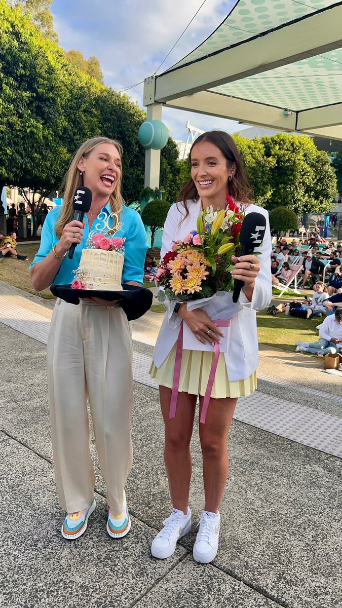 The best way to turn 30 🌟 Thank you to @eurosport for making it so special 💫