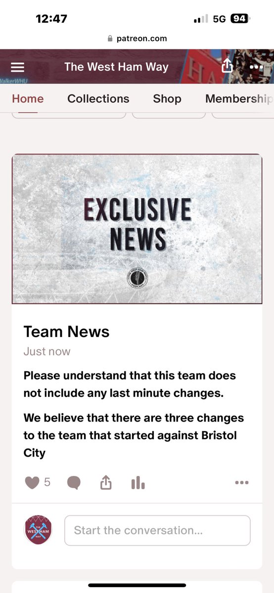 ExWHUEmployee's tweet photo. 👀👍⚒ https://t.co/ARMCAh1jOO https://t.co/ynvUx0T70g