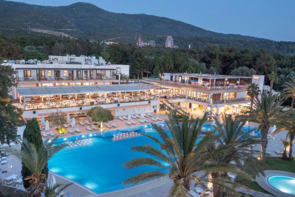 gaffarmudur's tweet photo. Bodrum'da kendi şirketine 25 dönüm orman arazisi tahsis ederek otel yapan AKP'li Turizm bakanı Mehmet Nuri Ersoy elinde purosu vur patlasın çal oynasın.. Dindar geçinen bunların ne Filistin ne gelen şehitler ne de fakir halk umrunda değil.. İŞTE GERÇEK AKP! 👇👇 https://t.co/KEC59fxiXI
