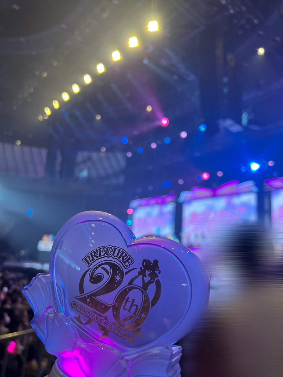 全プリキュアライブ！

めちゃくちゃ楽しかったしバチバチ色んな歌手さん声優さんプリキュア達にファンサもらって幸せでした🥹💖💖 https://t.co/Kq5MEEkZko