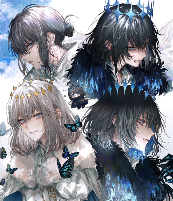 FGO「私たちの王様は飛べない #FGO #オベロン 」|Mochuuuuのイラスト