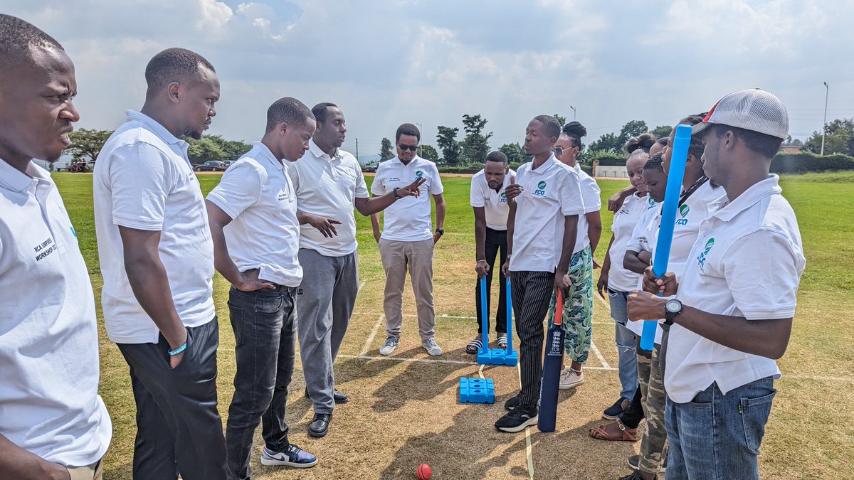 🏏 Rwanda Umpires &amp; Scorers  successfully wrapped up a refresher workshop today at <a href="/GCricketStadium/">Gahanga Cricket Stadium</a> ! 🌟 Preparing for a thrilling 2024🏏season with upcoming leagues and tournaments. 🏆👏   #CricketSeason2024.
