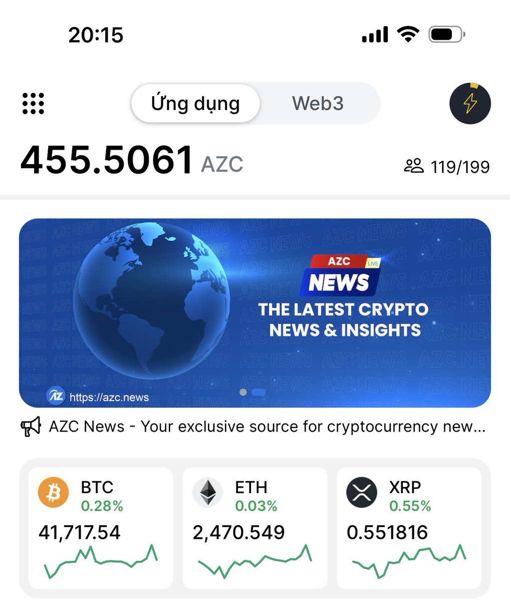 ngoalong_btc's tweet photo. #Azcoin có vẻ tích cực hoạt động phết. Mình vẫn đào, còn các bạn?
Link đăng ký: https://t.co/iuNalRwoNb
Tải app về đăng ký tài khoản nhập mã giới thiệu (ngoalongbnb) để nhận ngay 4AZC nhé. https://t.co/5Qk4u2DF7C