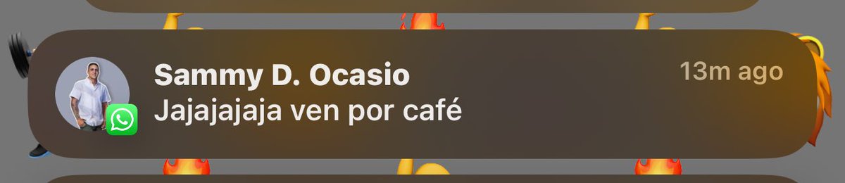 ElTalOrly's tweet photo. Cuando tú mejor amigo es dueño de un coffee shop &amp; brunch te llegan mensajes así 🤭⁦@sammydavid⁩ voy bebé https://t.co/eVZDytGVlR