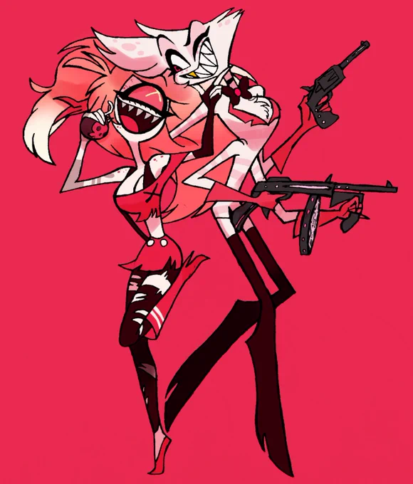 🕷️💥🍒再掲 #HazbinHotel 