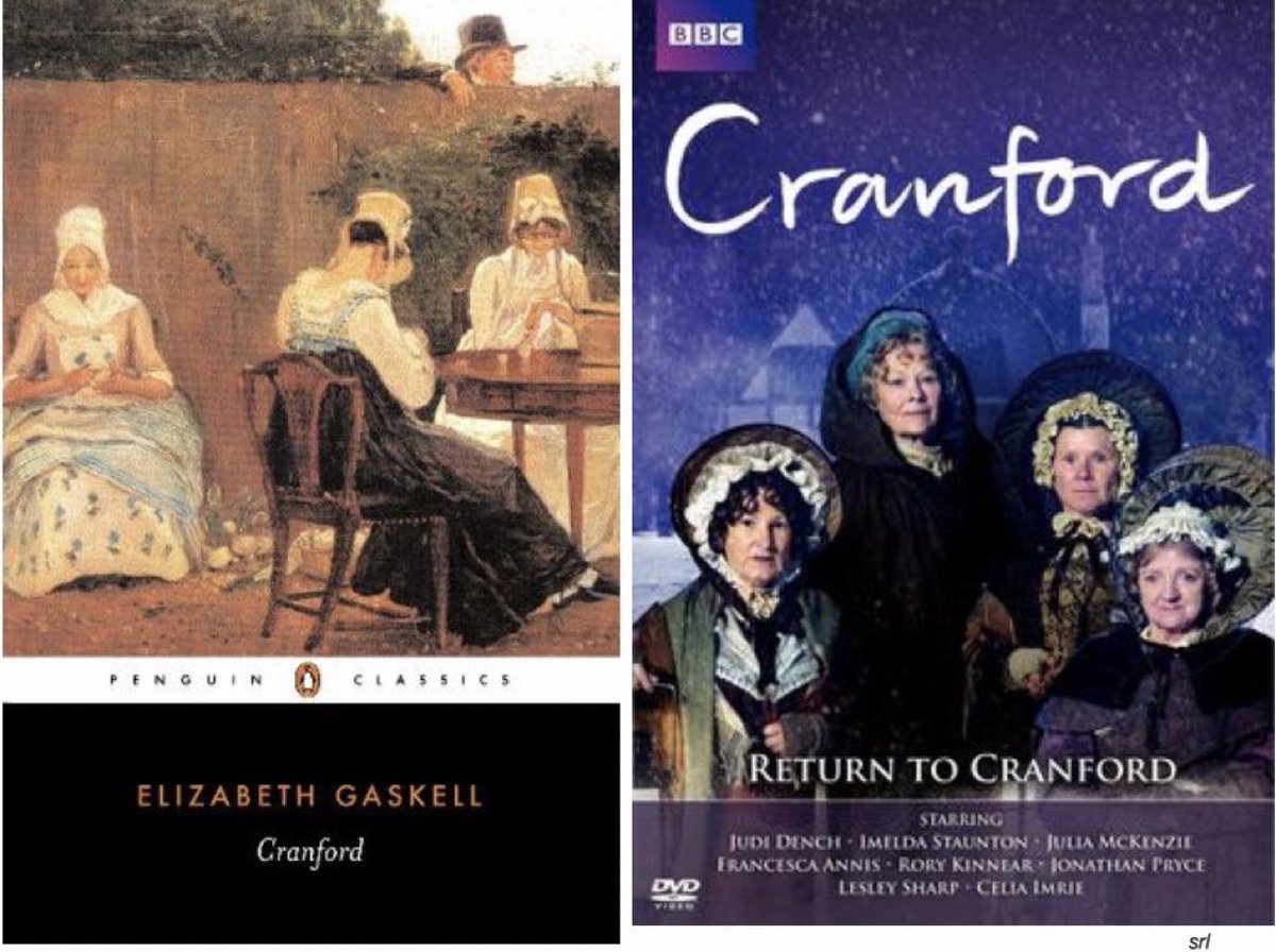 SaveRedlandLibr's tweet photo. 1:40pm to 5:40pm TODAY on #Drama
Both episodes of the 2009 #BBC TV📺 drama “Return to Cranford” directed by #SimonCurtis & and written by #HeidiThomas
Based on 3 #ElizabethGaskell novels📖(1851-53)
🌟#JudiDench #JuliaMcKenzie #ImeldaStaunton #DeborahFindlay #BarbaraFlynn https://t.co/Za2ibrgDQy