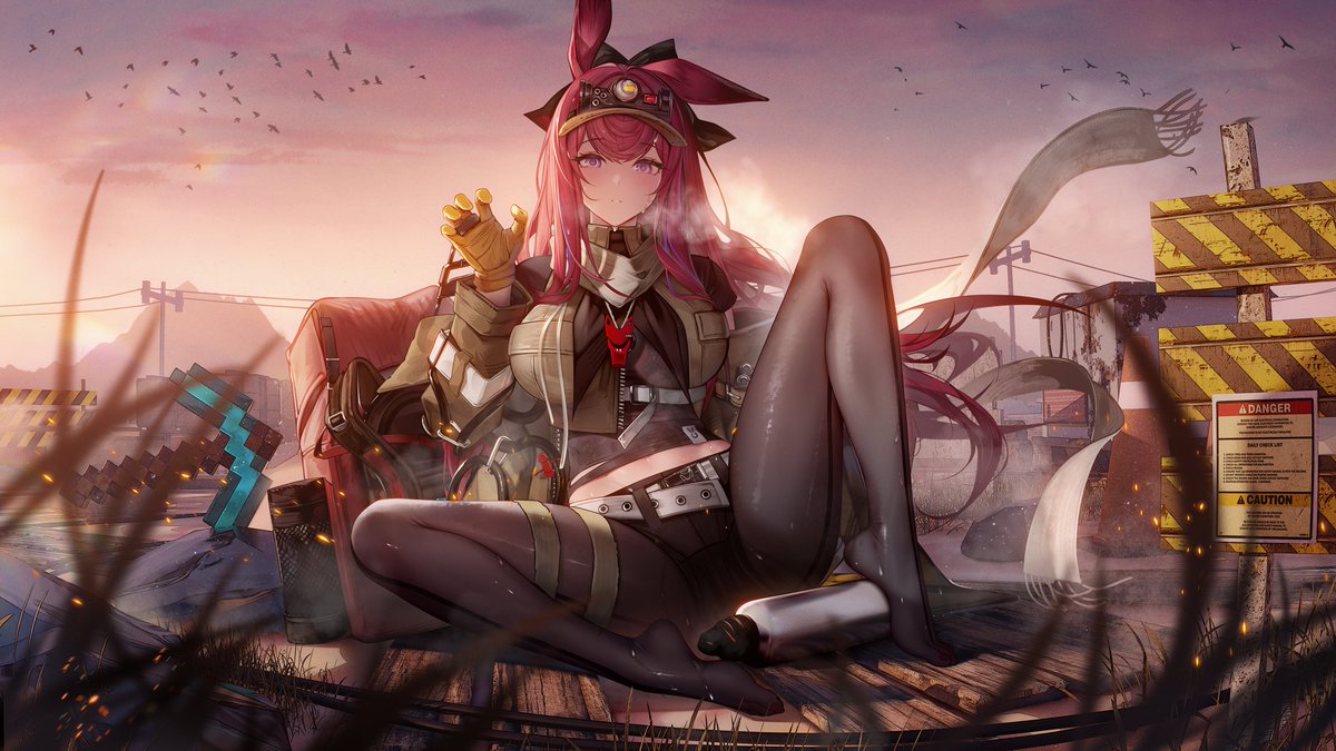 #明日方舟 #アークナイツ
莱伊，你脚好香💦