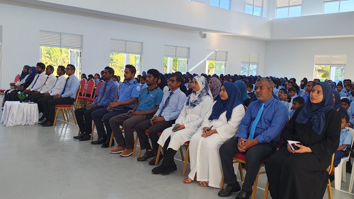siskelaa's tweet photo. Special assembly held to mark 79th anniversary of school.
@MoEdumv https://t.co/hBj8q3pla0