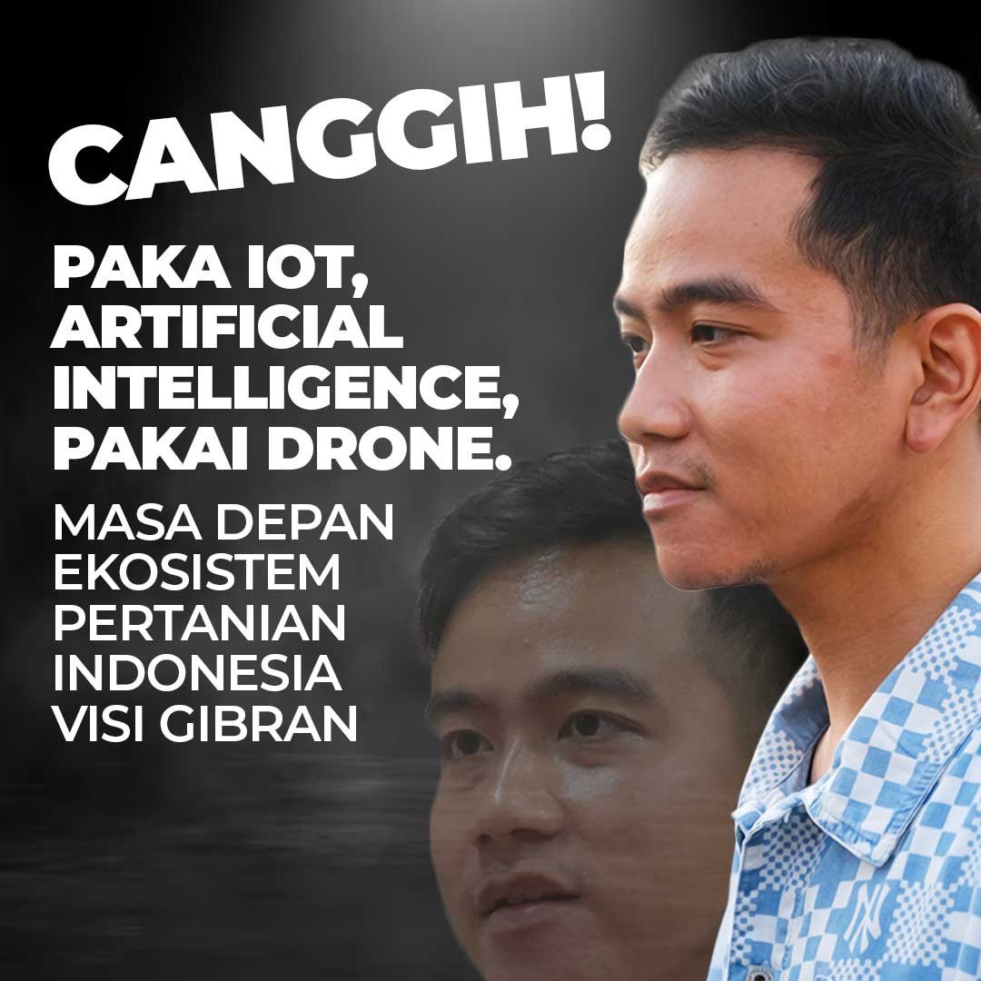 Masa depan pertanian ditangan mas gibran😎

#GibranuntukAnakMuda #TergibranGibran

<a href="/gibran_tweet/">Gibran Rakabuming</a>