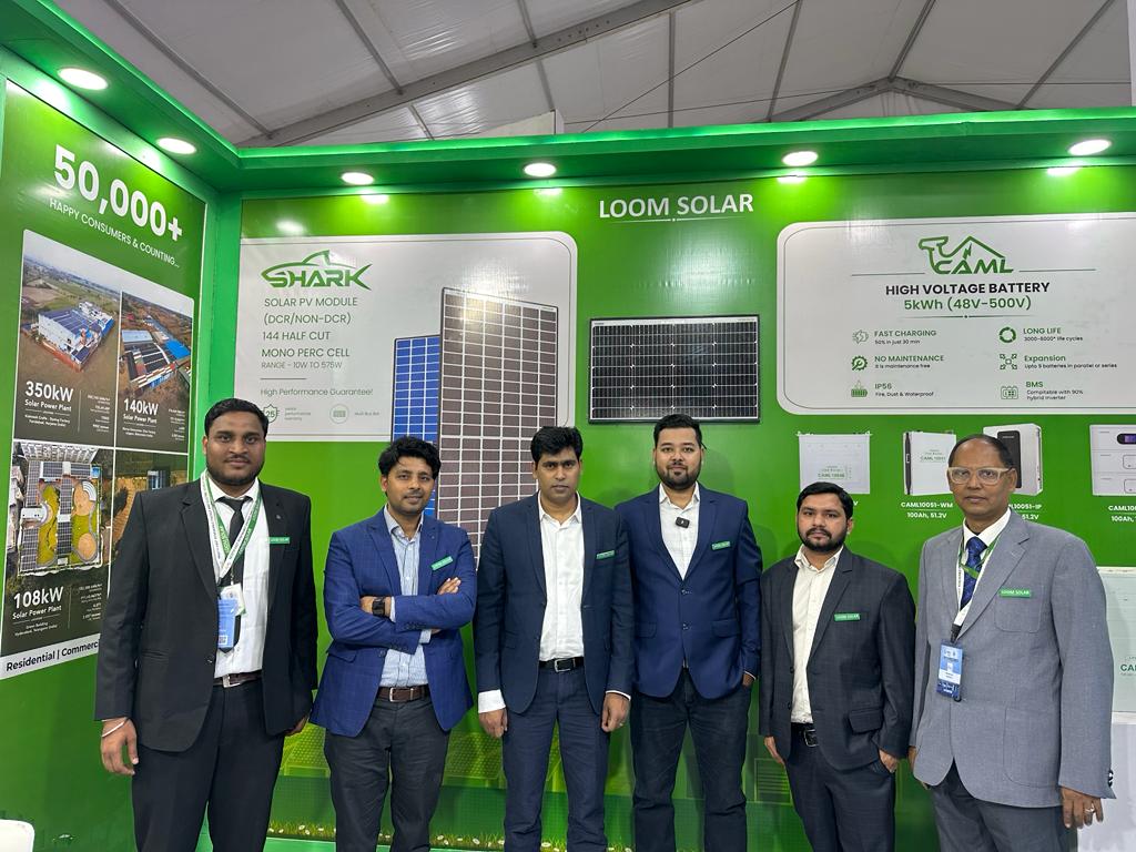 Day 1 at the 'NERVE EXPO,2024' was amazing! Join Loom Solar in GUWAHATI (Assam) from January 21  to 23, 2024, as we showcase our latest technology solar solutions at Booth No B40 Hall -1 Exhibition Centre. Come see our dedication to a green future!

#loomsolar #INASolar #expo2024