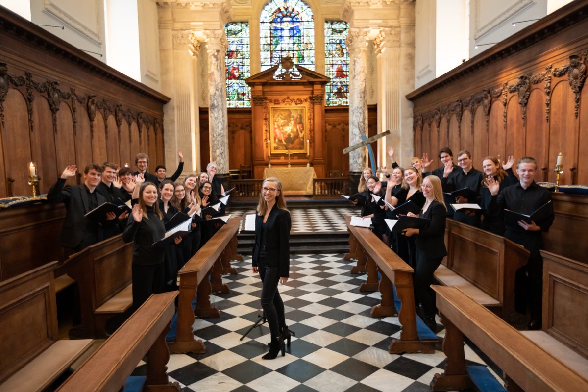 We're back! Join us in Chapel at 6pm this Evening for our first Sunday Evensong of Lent Term, with music by @lucywalkermusic, Leighton, Stanford & Bruckner. All welcome!