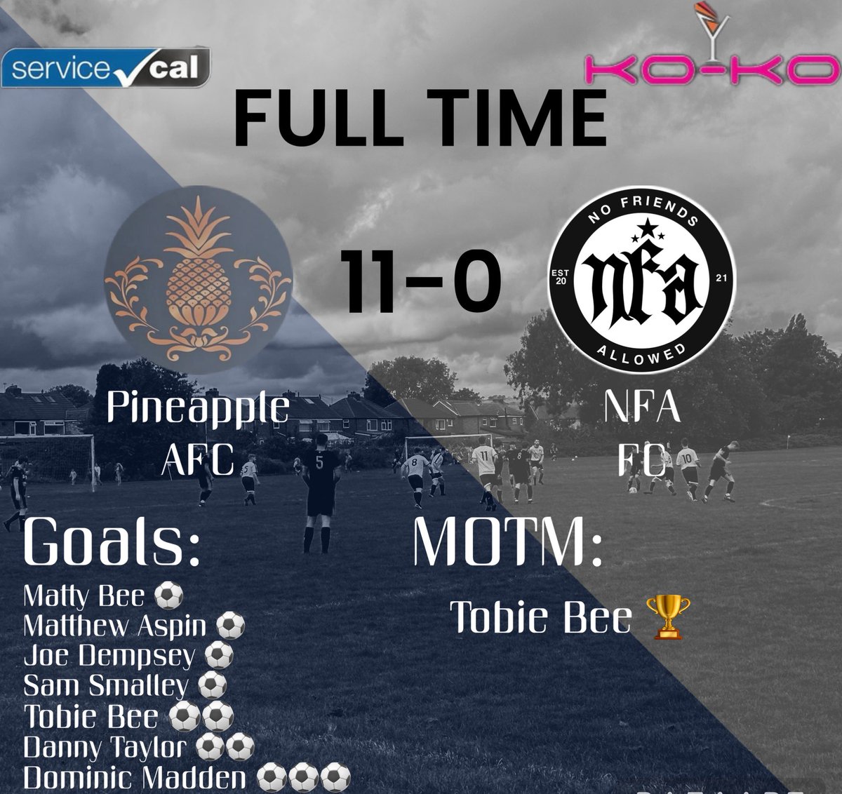 Newheylodgefc's tweet photo. Just like that we are in the semifinals of the cup, a great victory today from the lads who was ruthless from the get go. UTP 🍍

Goals:
Matty Bee ⚽️
Matthew Aspin ⚽️
@samsmalley13 ⚽️
@joedemps123 ⚽️
@BeeTobie ⚽️⚽️
@dannydtaylor_ ⚽️⚽️
@Domo_717 ⚽️⚽️⚽️ https://t.co/SE1xBH7hIo