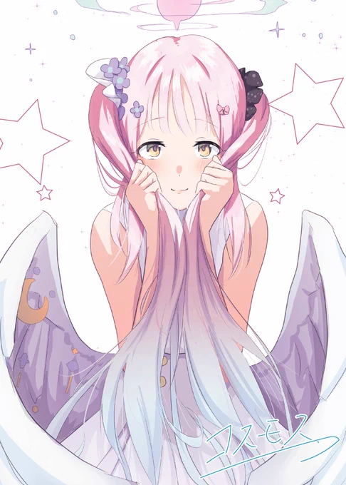 ふわふわツインテミカちゃん #ブルアカ