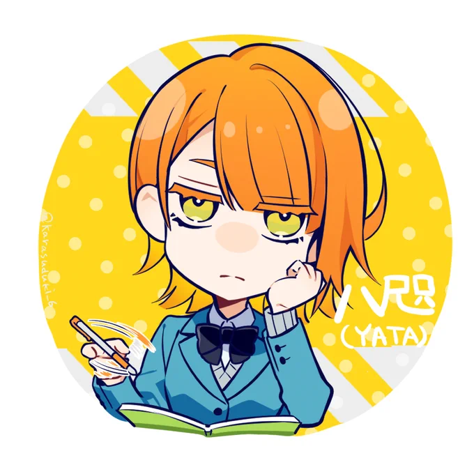 ご入学ありがとうございます～!!(~^▼^)~ドドド好み嬉しすぎてひっくり返りました(ユーレイさんが) ペン回しを憧れの眼差しで見ています(ユーレイさんが) #幽不A(※こちらの企画は現在応募締め切り済です!) 