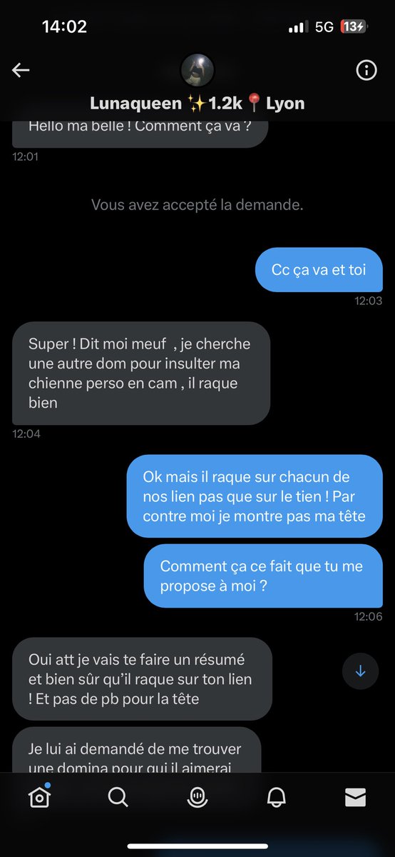 Shaynez_Soumize's tweet photo. 🚨 Je ne suis pas du genre à afficher.
Mais là... A signaler et bloquer cette Domina qui arnaque d'autres Doms!!! Faites attention!!! 😮🥱
Les captures viennent d'une autre Dom. Preuves à l'appui!!! 🙃
Voici son profil : @Domina_Iuna
#Asignaler #Abloquer #Arnaqueuse #BDSM #Findom https://t.co/tBQaWqHfpJ