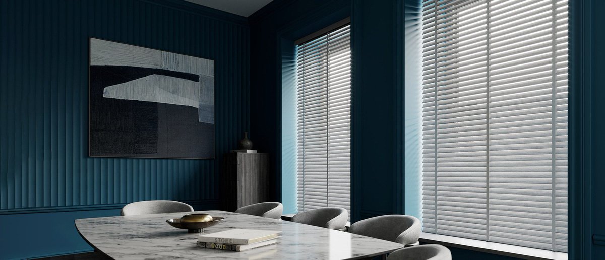 blindsbyimpact's tweet photo. 📷Fauxwood Venetian Blinds📷
📷Offered in 35mm or 50mm width slats.📷
📷Available with added herringbone tapes too.
📷Fauxwood blinds are crafted in high quality PVC, the perfect solution for areas of high moisture.📷 https://t.co/x12QbhKwx3