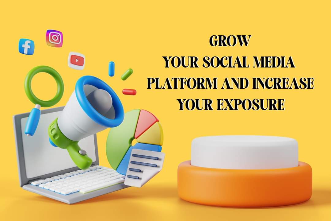 Grow your social media platform🚀