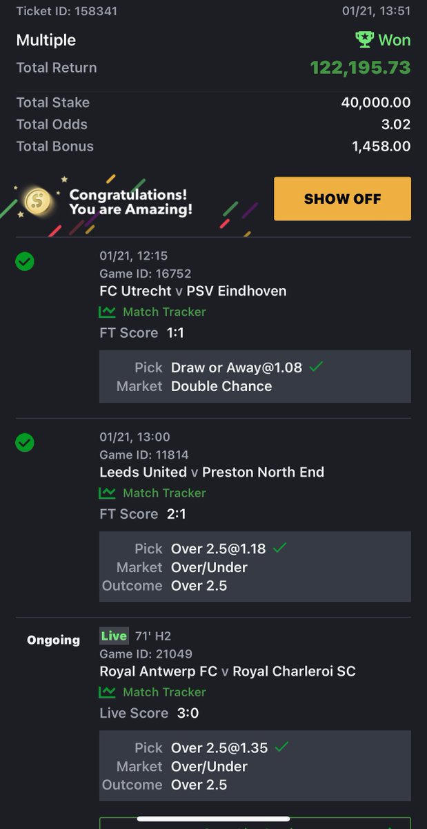 Make we just dey collect am small small no time 😍😍😍

Will be picking 5 lucky active persons for something lite this afternoon 🤝🤝