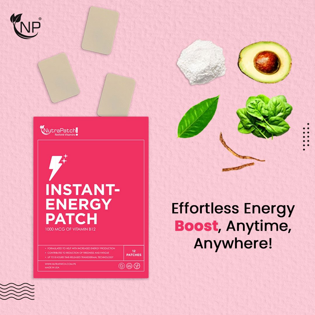 NutraPatch's tweet image. Gear up for Monday and conquer the day with our instant energy patch 💪⚡️ 

#EnergizeYourLife #nutrapatch #vitamins #instantenergy #energy #vitamin #energy