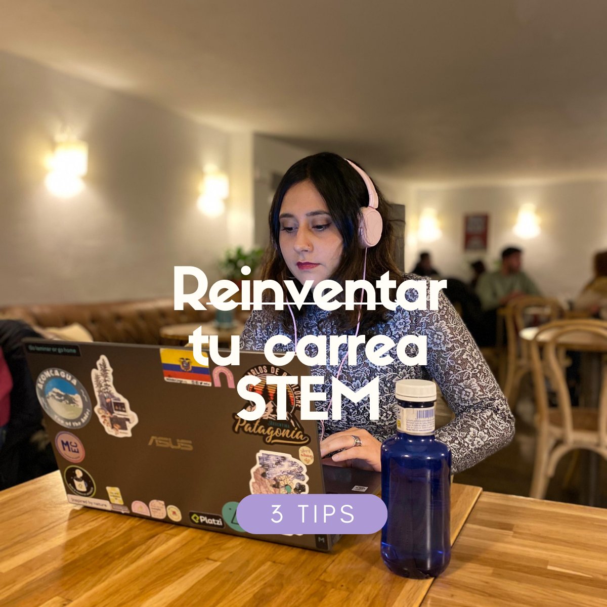 caro_comscience's tweet photo. Si estudiaste una carrera #STEM, te quiero dejar 3️⃣consejos que desde mi experiencia son súper importantes para explorar mundos nuevos en tu vida profesional:

1️⃣Construye tu #MarcaPersonal

2️⃣Aprende #inglés

3️⃣Haz #networking

En este 🧵te cuento⬇️ https://t.co/msiJjof7Gw