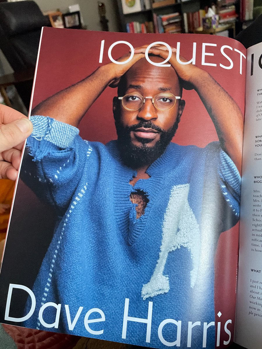 Fantastic interview with Playwright Dave Harris in this month’s The Dramatist @dramatistsguild #10questions