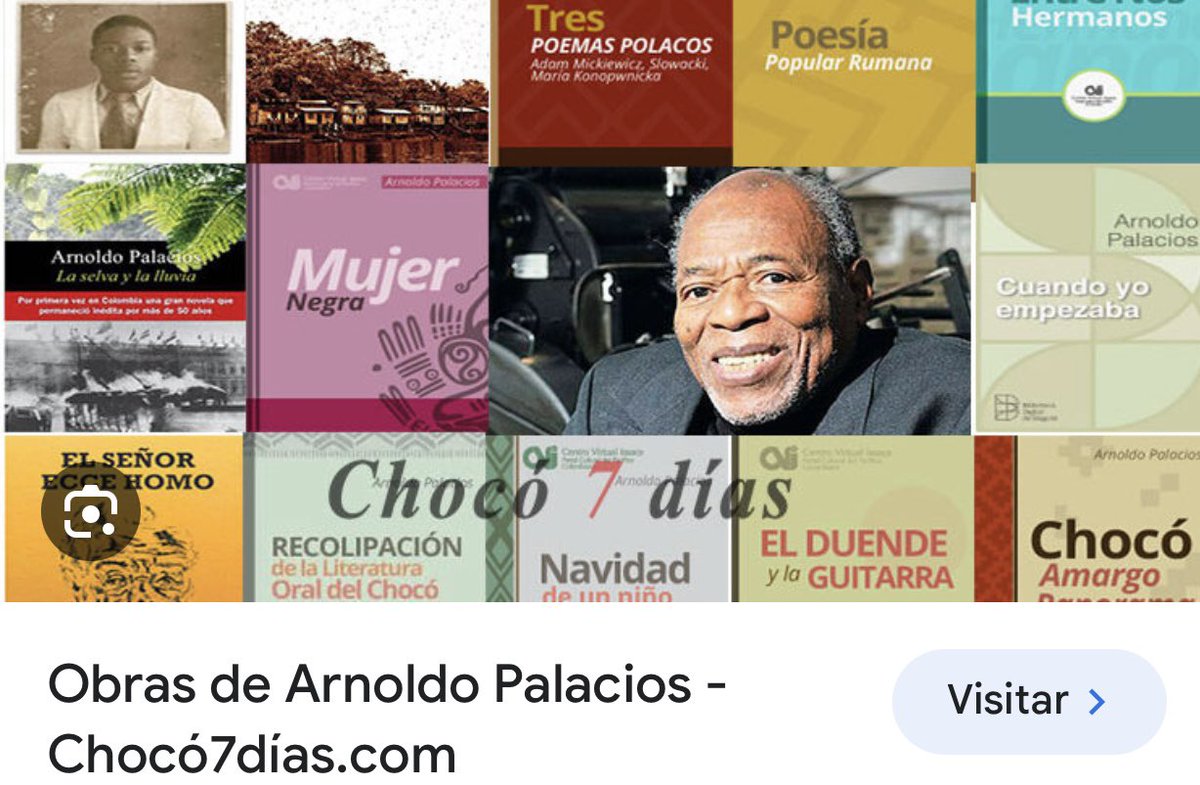 En la <a href="/UTCH_/">Universidad Tecnológica del Chocó</a> conocí al escritor de Las estrellas son negras, su disertación sobre las dificultades en el #chocó, el papel de la juventud y la espárzanse transformación positiva tuvieron hondo calado. 2024 el año de Arnoldo Palacios; <a href="/GobChoco/">Gobernación del Chocó</a>, <a href="/mincultura/">MinCultura Colombia</a> 

.