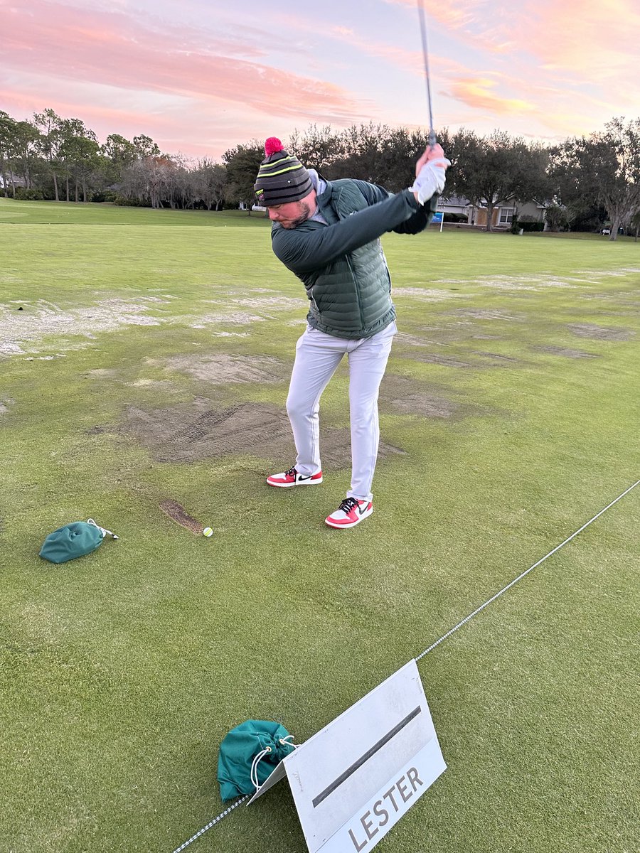 JLester34's tweet image. A little chilly today at the final day of the @HiltonGrandVac @LPGA Tournament of Champions at @LakeNonaGCC but had the best day with two of the best people in @ash_simon and @PujolsFive.
#HGVLPGA @swaggolfco