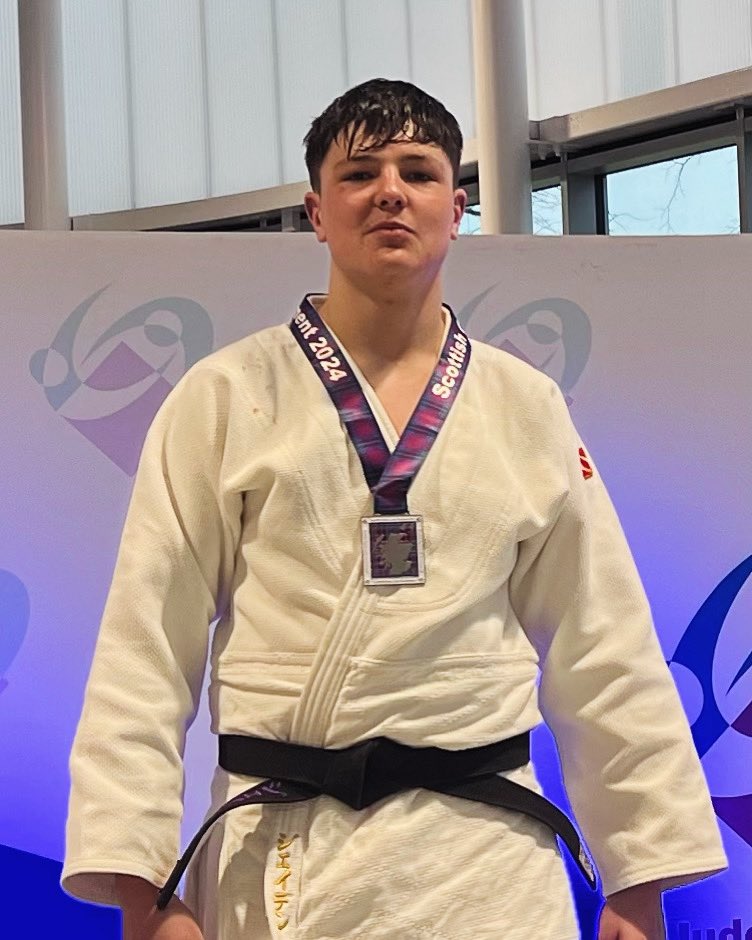 Troops back at it today, competing at Junior and Senior level Silver Medal for @jaden.calder in the Junior Section of -90k category  #trainhardfighteasy #gettingbettertogether @activeclacks @judoscotland