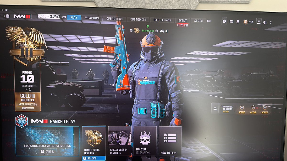 Sham17ock's tweet image. Solo journey coming along but once I hit diamond it will be easier lol kids through these ranks just have zero thumbs