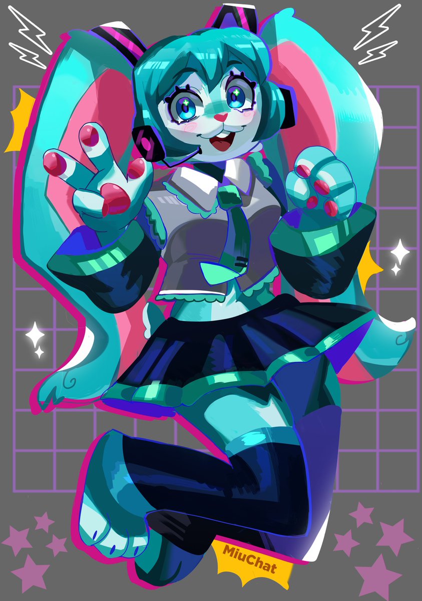 Ｍｉｋｕ ｂｕｎn！🐇
#HatsuneMiku  #Miku  #VOCALOID