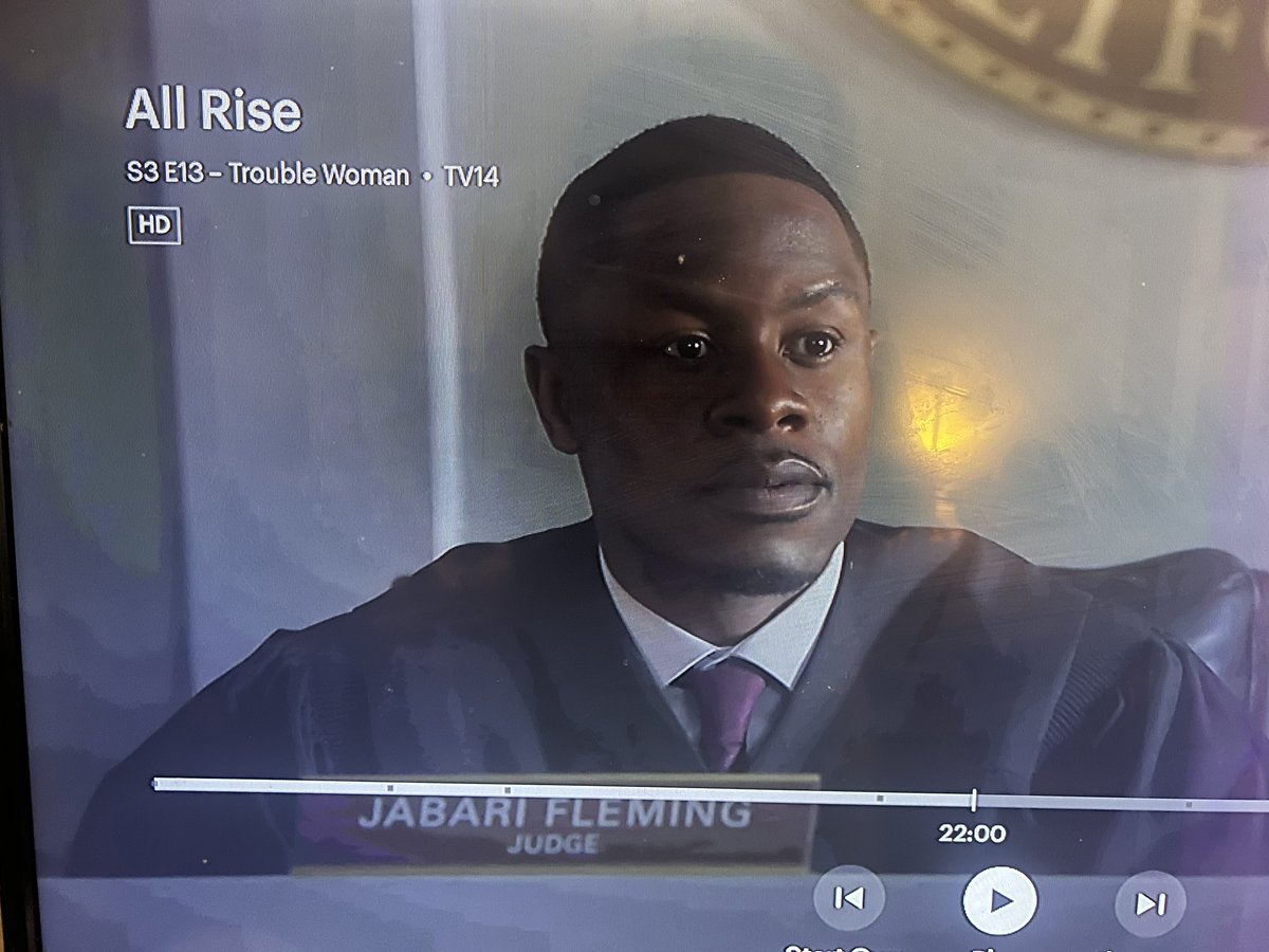 Binge watching All Rise and looky looky it’s #ScaryGary