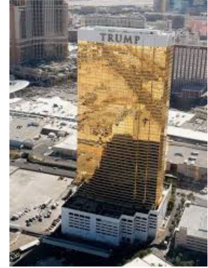 Musa87102762's tweet photo. Trump Tower altınla kaplı gibi görünüyor. Eğer durum buysa, o zaman baktığımız şey bedava bir enerji jeneratörüdür. https://t.co/MvspVtZnFg