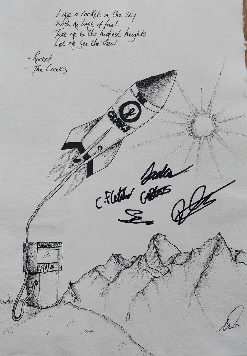 I'm rubbish at remembering to do something each day so in one, here is my <a href="/TheCrooksUK/">The Crooks</a> top 5 #crookstop5 

1...In Time
2...She Walks Alone
3...All Isn't As It Seems
4...Rocket
5...Wonder

Made up they're back. 22.5k mthly listens on Spotify, they had to return!