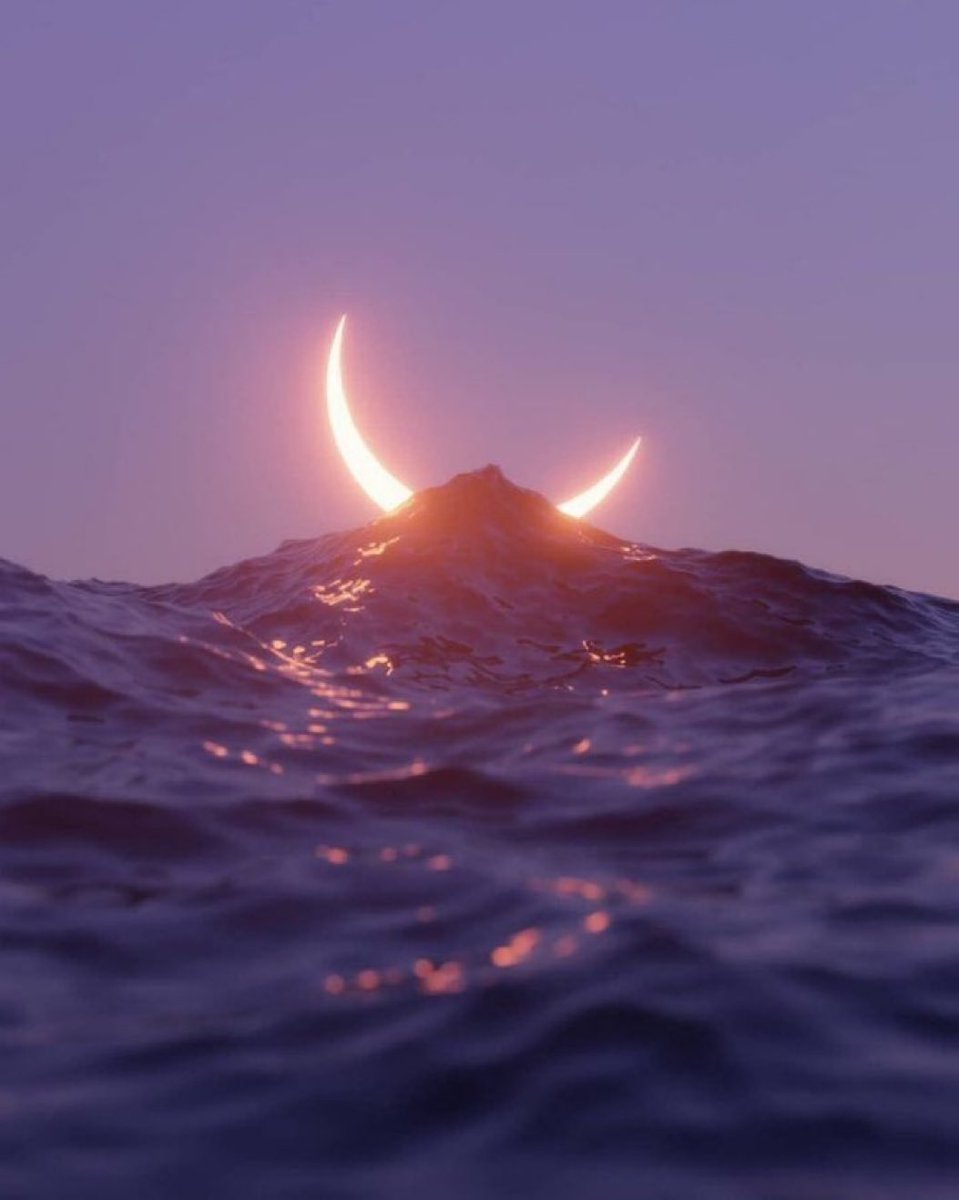 Moon and Sea.
