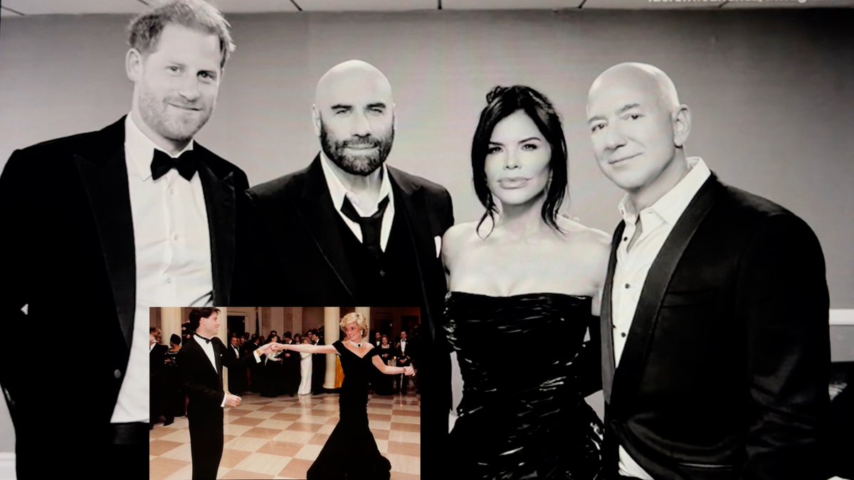 YourNewsUKtv's tweet photo. #PrinceHarry paid tribute to his mother Diana Princess of Wales at #aviationawards https://t.co/DytmzAE88x as #JohnTravolta handed the #LivingLegendsOfAviation award. Harry said he was just one year old when Travolta danced with his mother #royalty #ynuktv https://t.co/XqjtfHtRoA