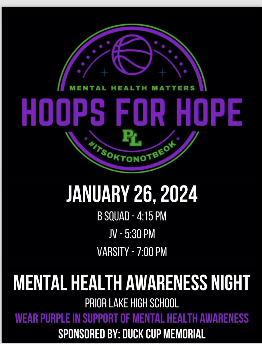 PL Girls Hoops Fan Club (@plgirlshoopsfan) on Twitter photo We are HONORED to be partnering with <a href="/DuckCupMemorial/">Duck Cup Memorial Fund</a> this week to bring awareness to the stigma around mental health! #itsoktonotbeok <a href="/FarmGirlsHoops/">FarmingtonGirls</a> We are HONORED to be partnering with <a href="/DuckCupMemorial/">Duck Cup Memorial Fund</a> this week to bring awareness to the stigma around mental health! #itsoktonotbeok <a href="/FarmGirlsHoops/">FarmingtonGirls</a>