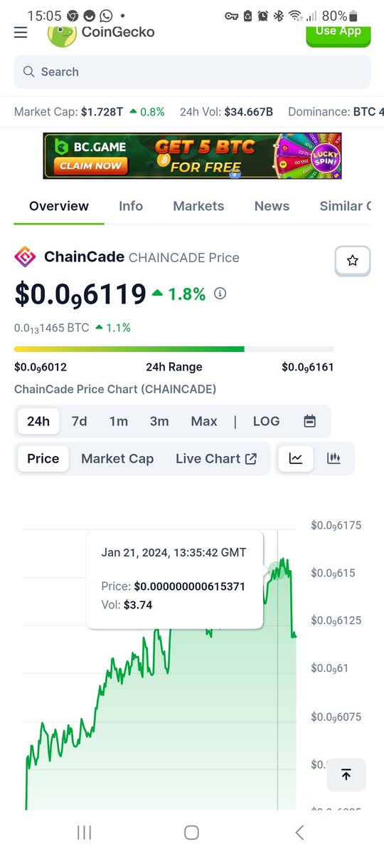 PhantomEcho007's tweet photo. @ChainCadeBSC Just been playing your games and liked what I saw, just grabbed some #chaincade!

0x2ffee7b4df74f7c6508a4af4d6d91058da5420d0

At @PancakeSwap 

Don't miss this hidden gem!

$myria $gala $sidus #sinverse https://t.co/JLGvDXxIOM
